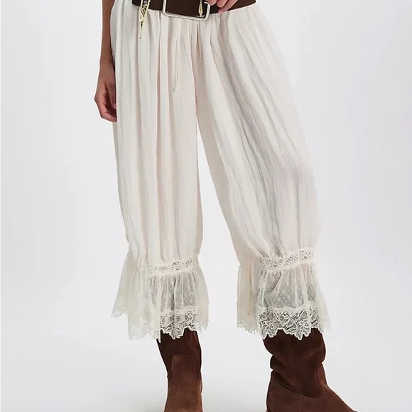 Free People Forever Young Bloomer Pants - Picture 1 of 5
